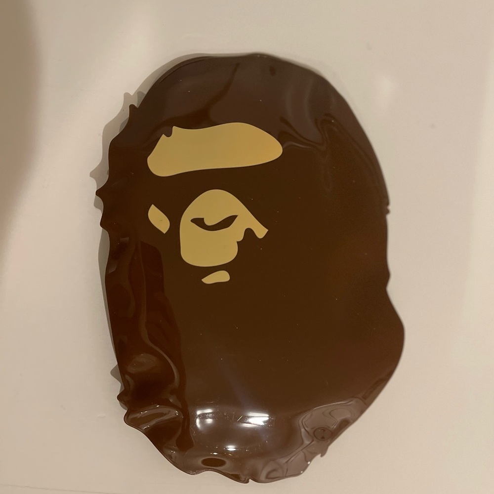 Brand New A Bathing Ape Neon Camo Mask - Black | Size S